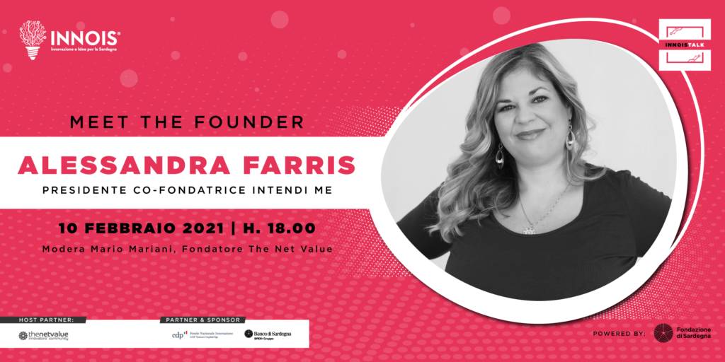 Meet the Founder Alessandra Farris, Presidente & Co-fondatrice di IntendiMe