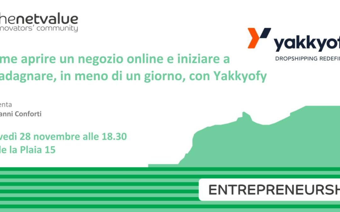 Come aprire un negozio online e iniziare a guadagnare, in meno di un giorno, con Yakkyofy